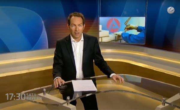 TV Beitrag Sat1 Bayern: Azubimangel am Bau